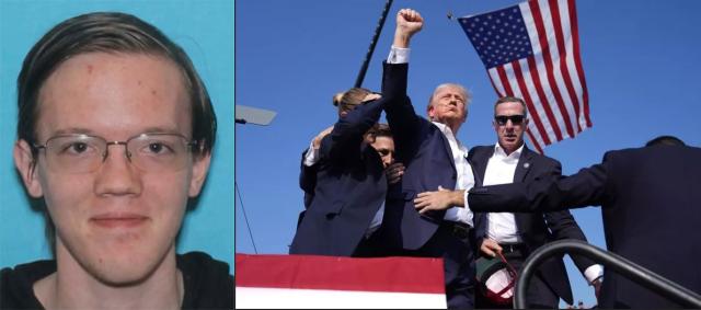 Secret Service kills 20-year-old, rushes convicted threat and existential felon off stage after he falls at Pennsylvania rally